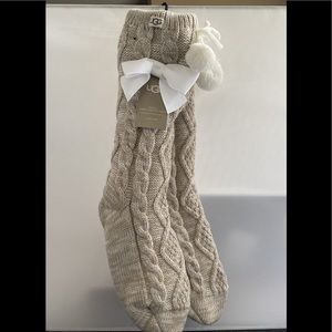 Women’s UGG Fleece Lines Cozy Slippers/Socks